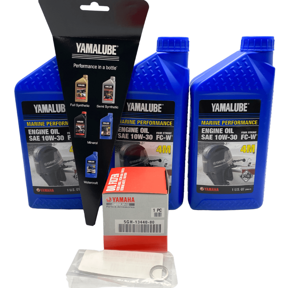Yamaha Oil Change Kit F30-F70, 10W30 LUB-MRNSM-KT-10
